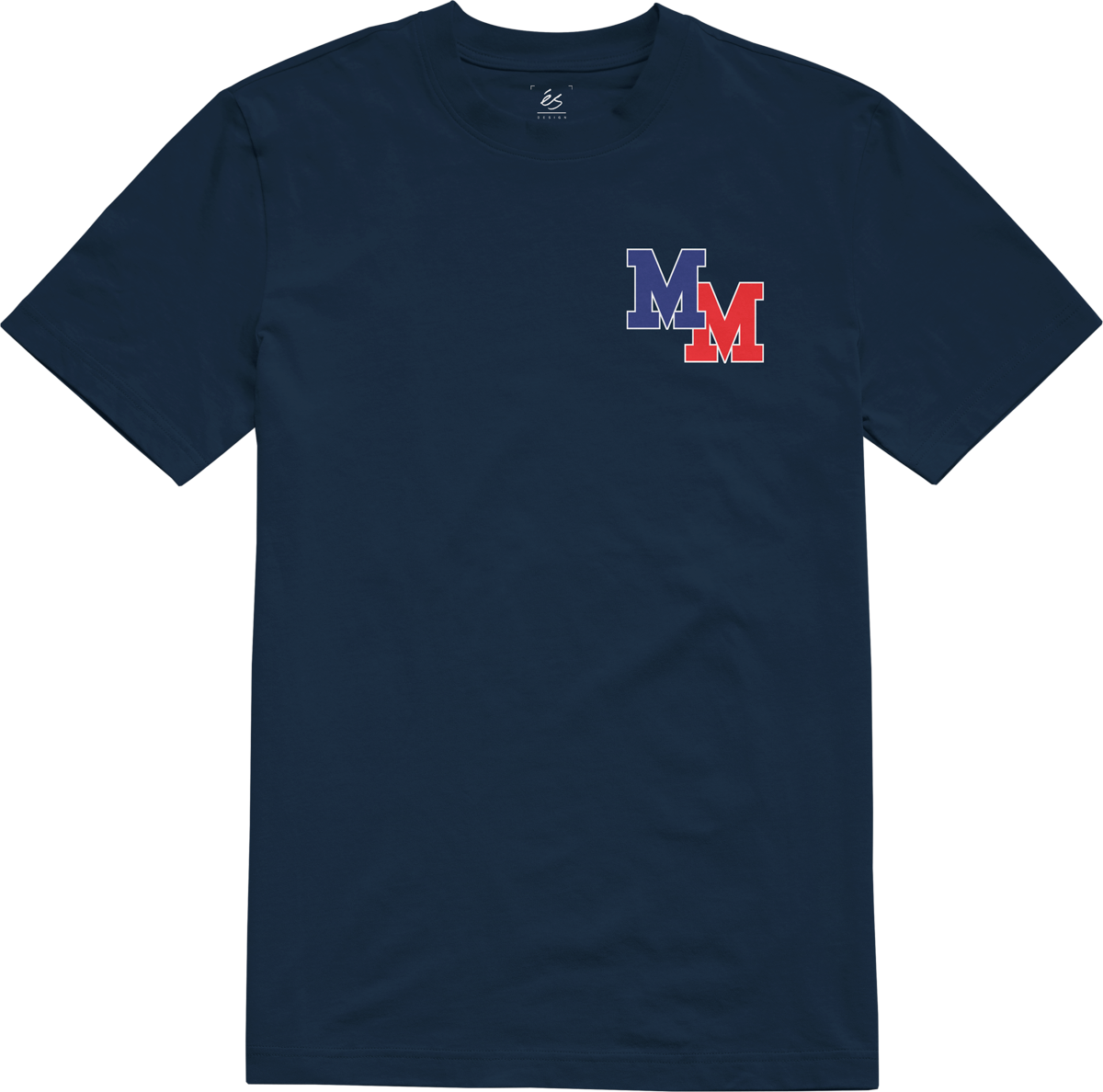 muckmouth tee - shirts & tops - navy - esskateboarding
