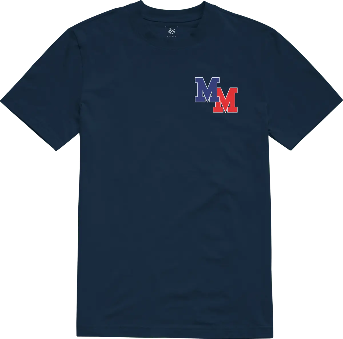 Muckmouth Tee navy - t-shirt | éS skateboarding S/S Basic T-Shirt Es Footwear Sneakers Skate Style OG Premium