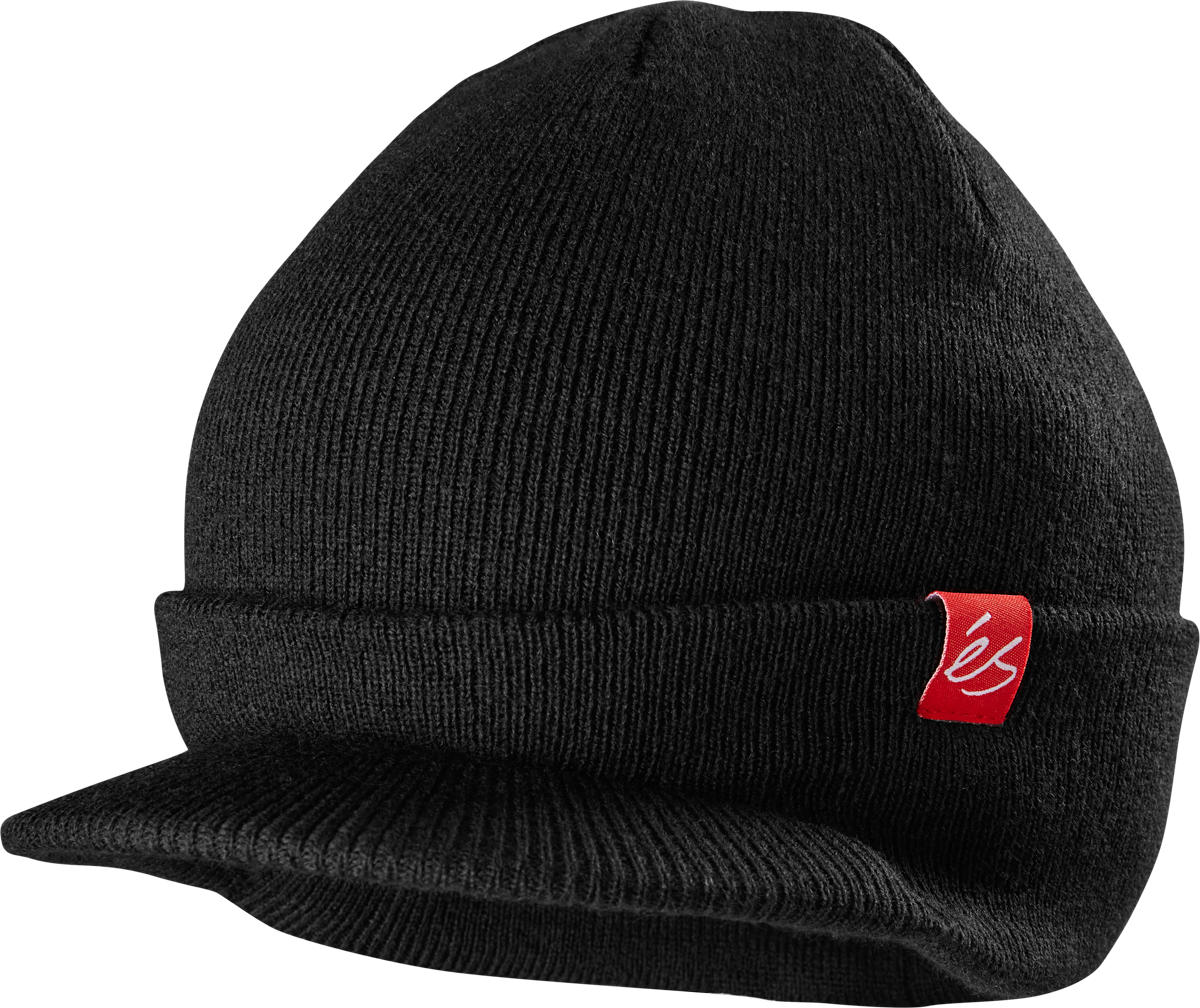penny visor beanie - headwear - black - esskateboarding