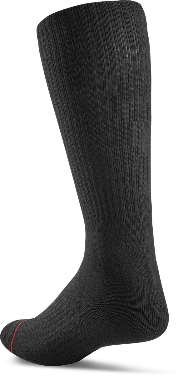 script crew sock - clothing accessories - black - esskateboarding