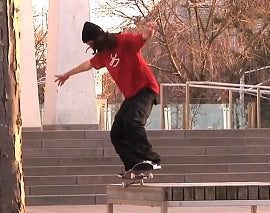 TOM ASTA SKATES HIS NEW ACCEL SLIM COLORWAY