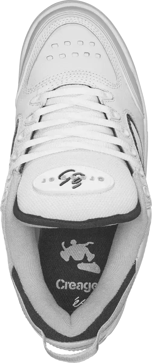eS Creager Mens Skate Shoes White Grey Black 5102000062 Size 8 NEW Creager Low-Top Shoe White/Grey/Black | éS Skateboarding main image 3