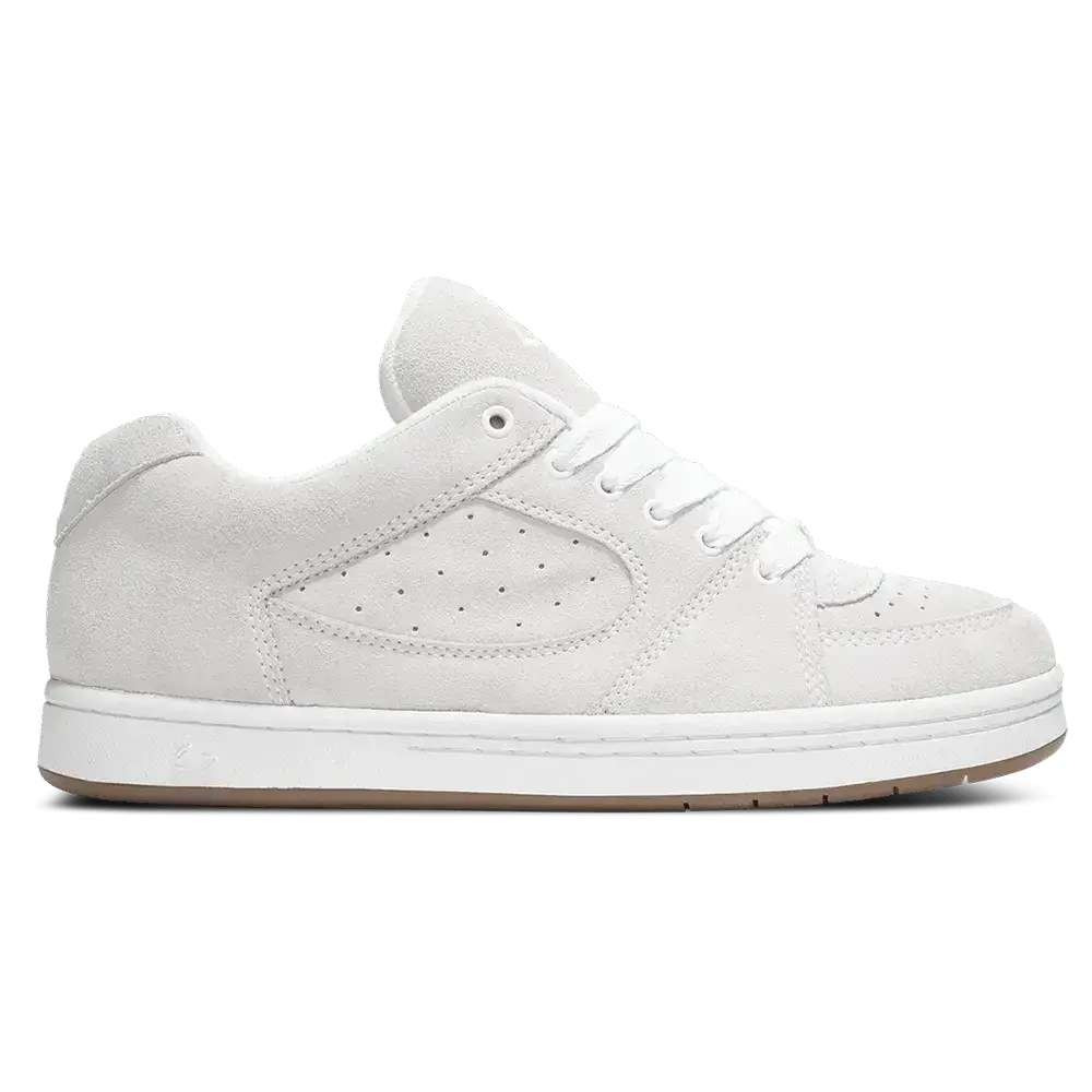 Accel Og white/gum - skate shoes | éS Skateboarding Low-Top Shoe Es Footwear Sneakers Skate Style OG Premium