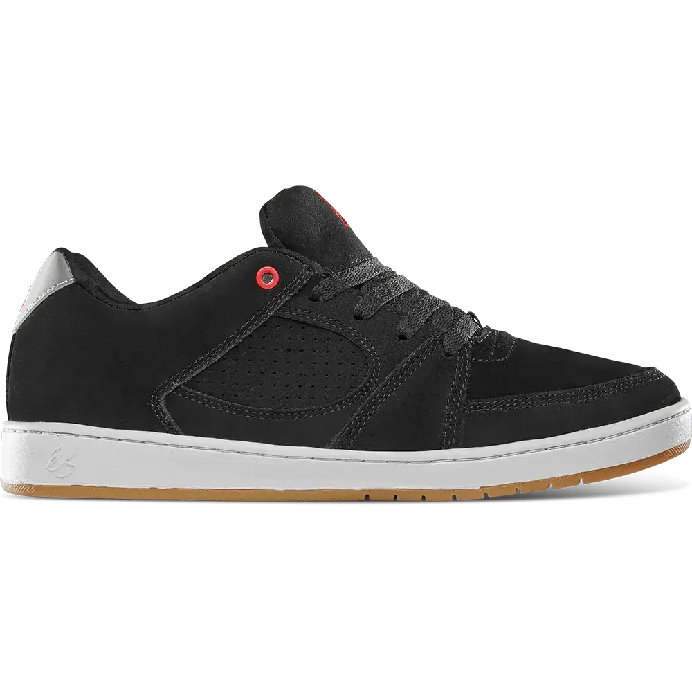 Accel Slim black/silver - skate shoes | éS Skateboarding