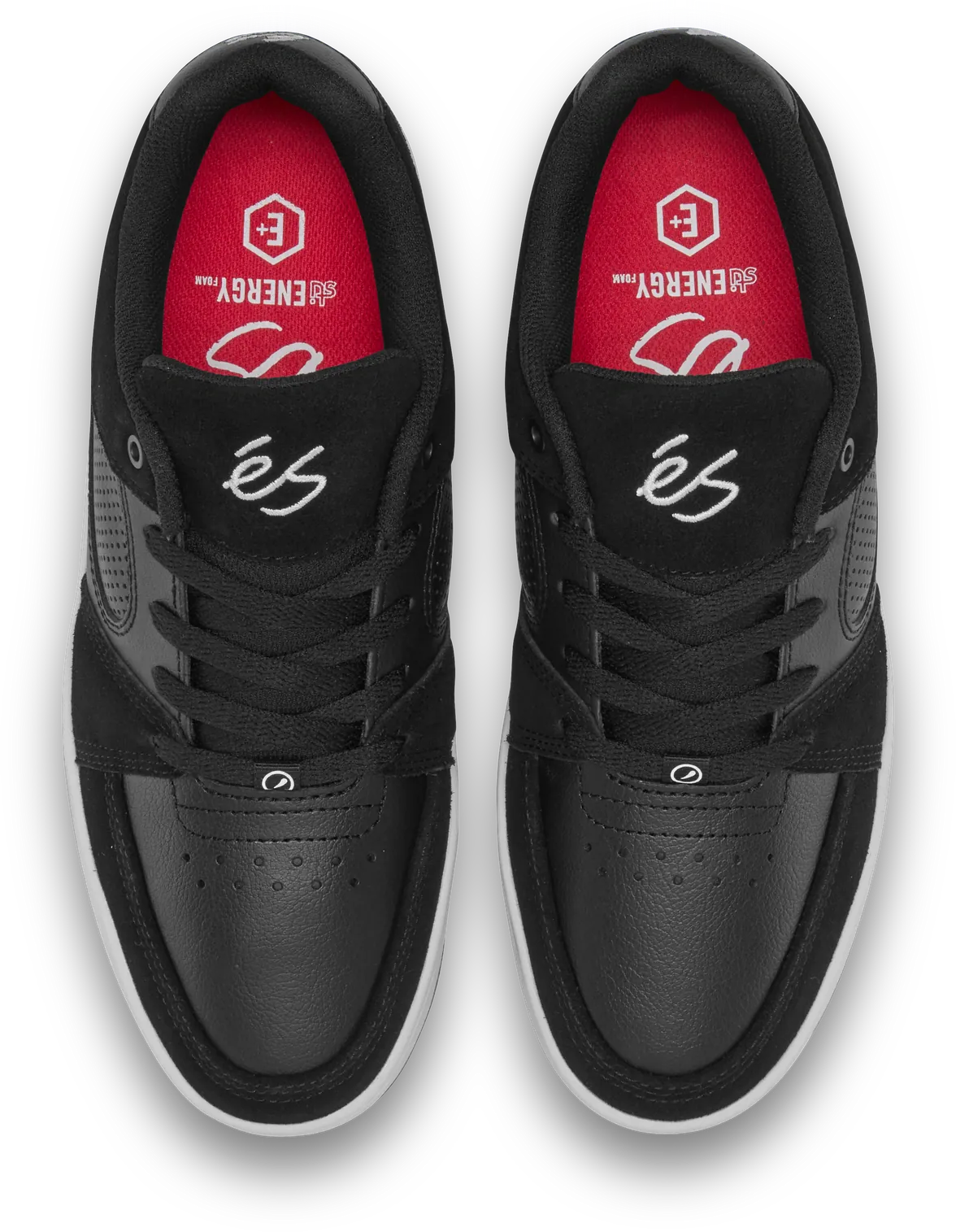 Accel Slim Skate Shoes in Black | éS Skateboarding eS Footwear Sneakers Skate Style OG Premium