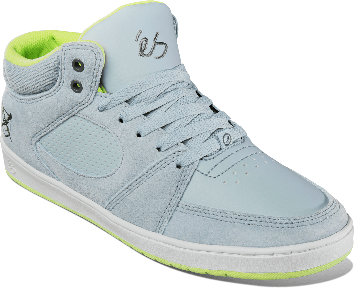 es エス アクセルスリムミッド 27.5 Accel Slim Mid Skate Shoes | éS Skateboarding