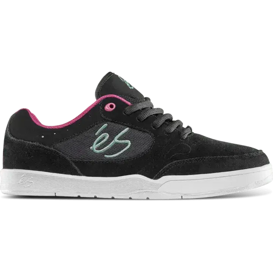 Swift 1.5 black/white/pink - skate shoes | éS Skateboarding Low-Top Shoe Es Footwear Sneakers Skate Style OG Premium