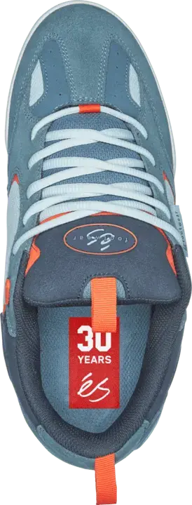 Quattro blue/white/navy - skate shoes | éS Skateboarding