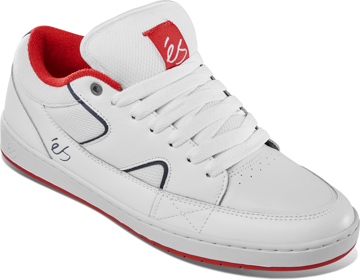 éS Sophisto スケートシューズ 27cm US9 es Sophisto white/navy/red - skate shoes | éS skateboarding – éS