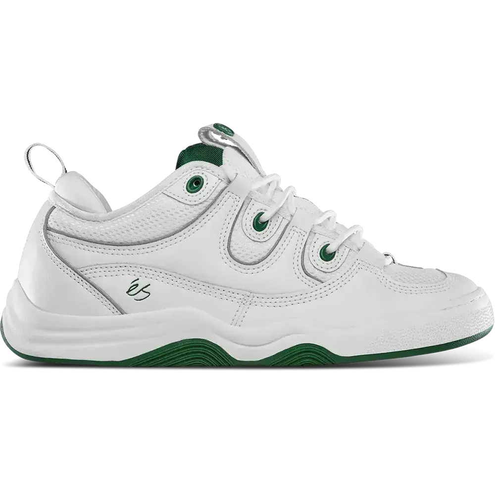 Two Nine 8 Low-Top Shoe White/Green | éS Skateboarding Low-Top Shoe Es Footwear Sneakers Skate Style OG Premium