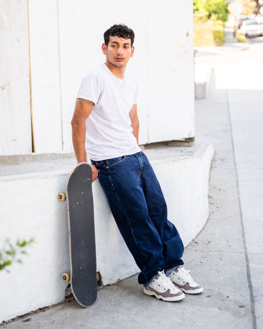Two Nine 8 Skate Shoes in Warm Grey, Tan | éS Skateboarding eS Footwear Sneakers Skate Style OG Premium
