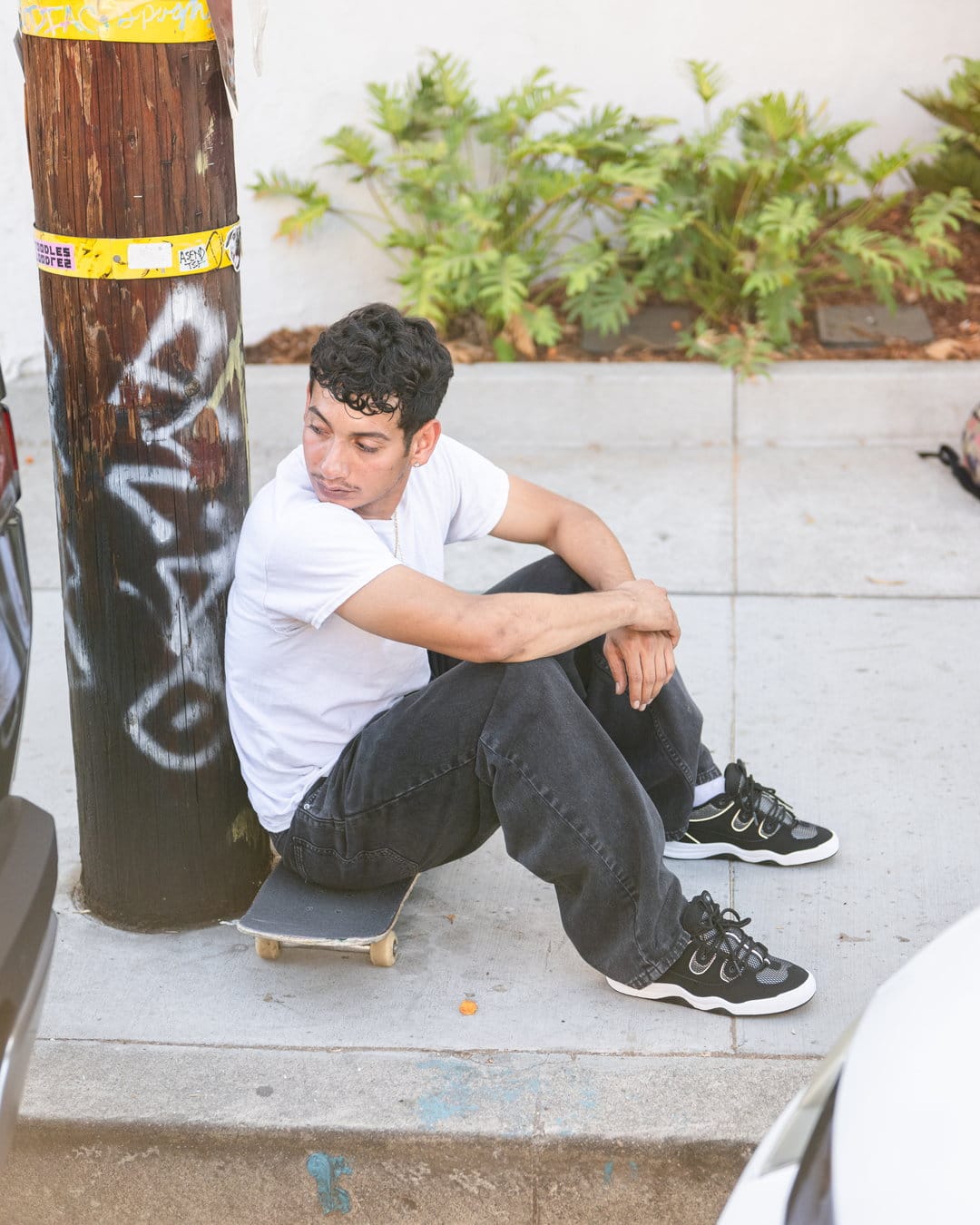 Two Nine 8 Skate Shoes in Black, White | éS Skateboarding eS Footwear Sneakers Skate Style OG Premium