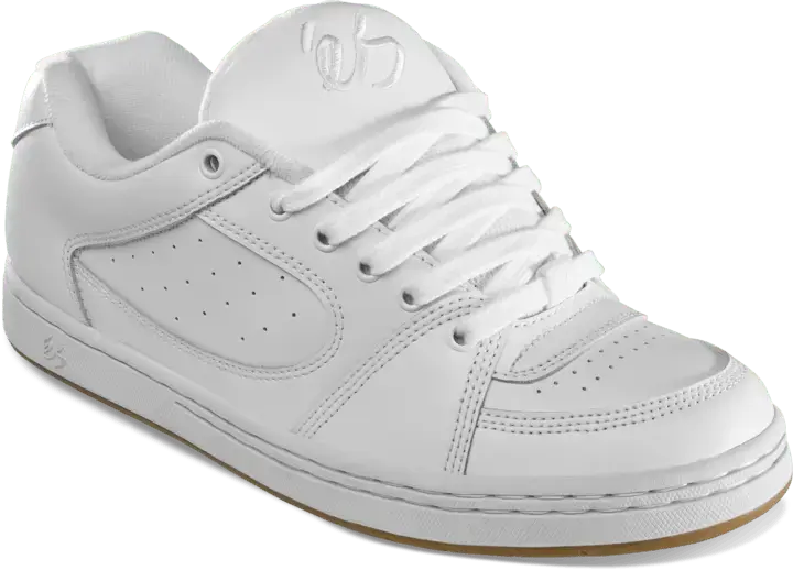 Accel Low-Top Shoe White Classic Form | éS Skateboarding