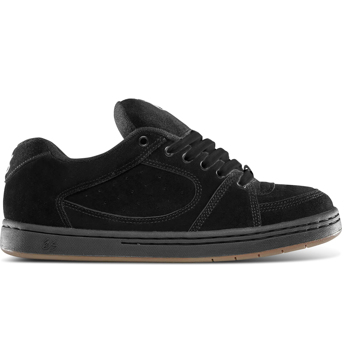 Accel Black – Low-Top Skate Shoe | éS Skateboarding Low-Top Shoe eS Footwear Sneakers Skate Style OG Premium