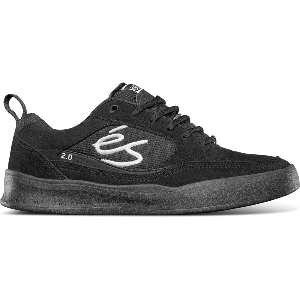 Swift 2.0 Low-Top Shoe All Black | éS Skateboarding Low-Top Shoe Es Footwear Sneakers Skate Style OG Premium