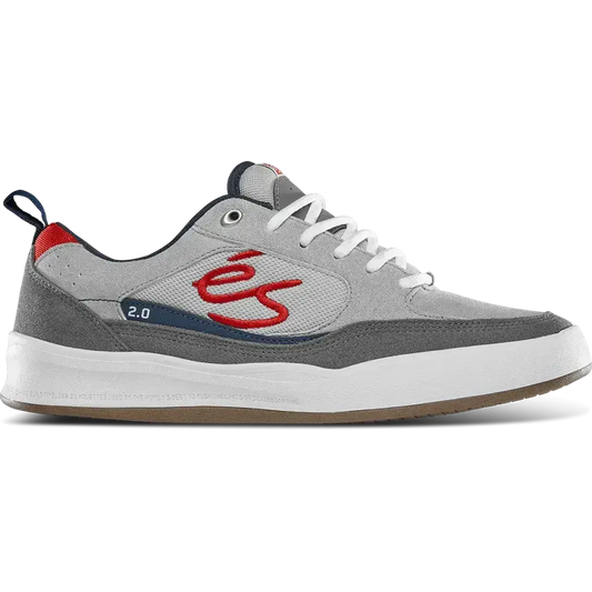 Swift 2.0 Low-Top Shoe Grey on Grey | éS Skateboarding Low-Top Shoe Es Footwear Sneakers Skate Style OG Premium