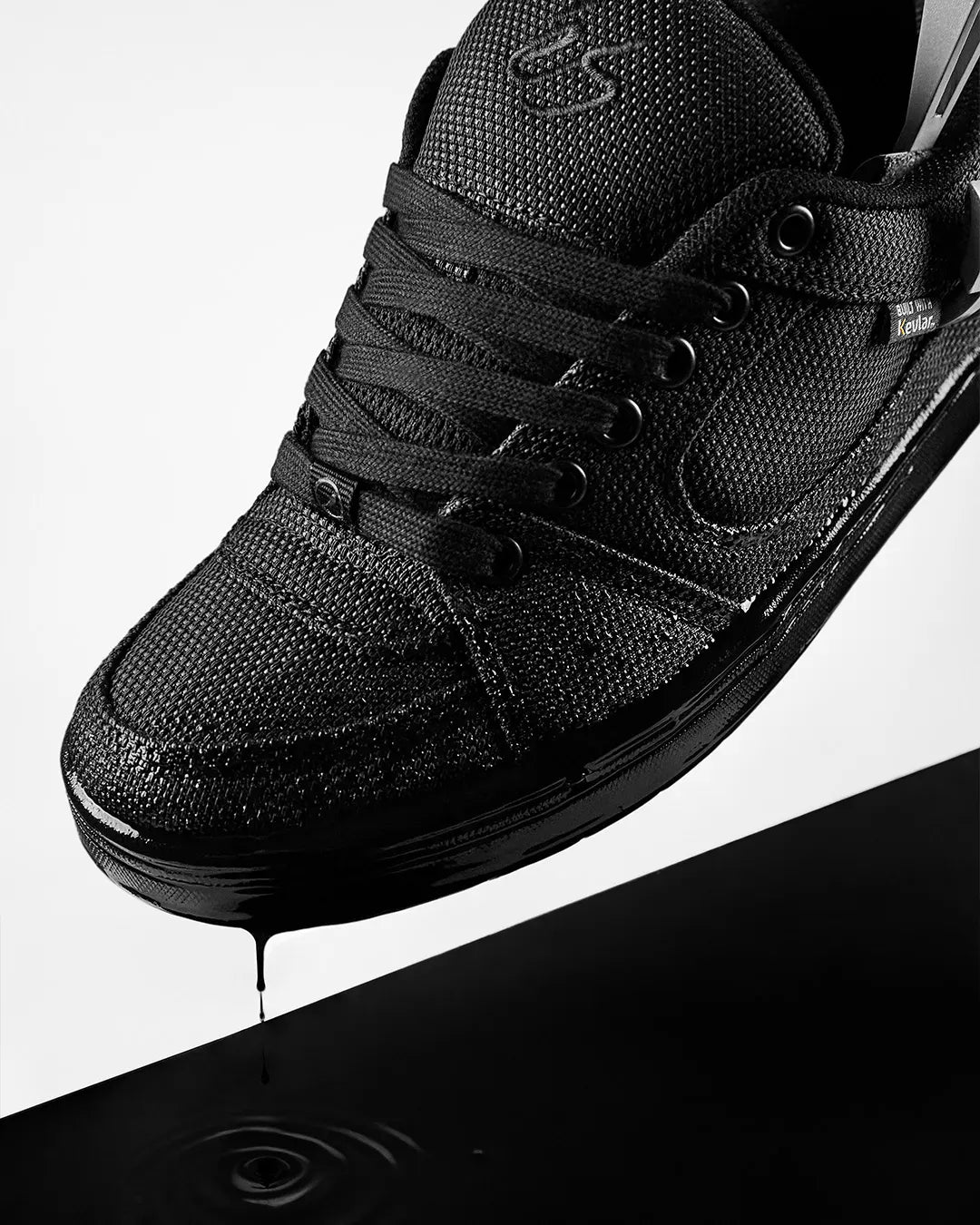 Accel X Kevlar Black – Skate Shoe | éS Skateboarding Low-Top Shoe eS Footwear Sneakers Skate Style OG Premium
