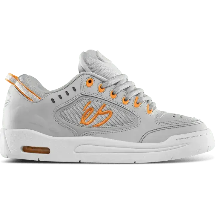 Creager grey/orange - skate shoes | éS Skateboarding