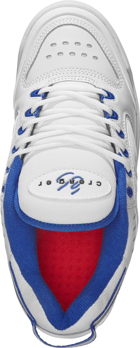 éS Creager スケートボードシューズ US 7 ホワイト/ブルー Creager white/blue - skate shoes | éS skateboarding – éS Skateboarding