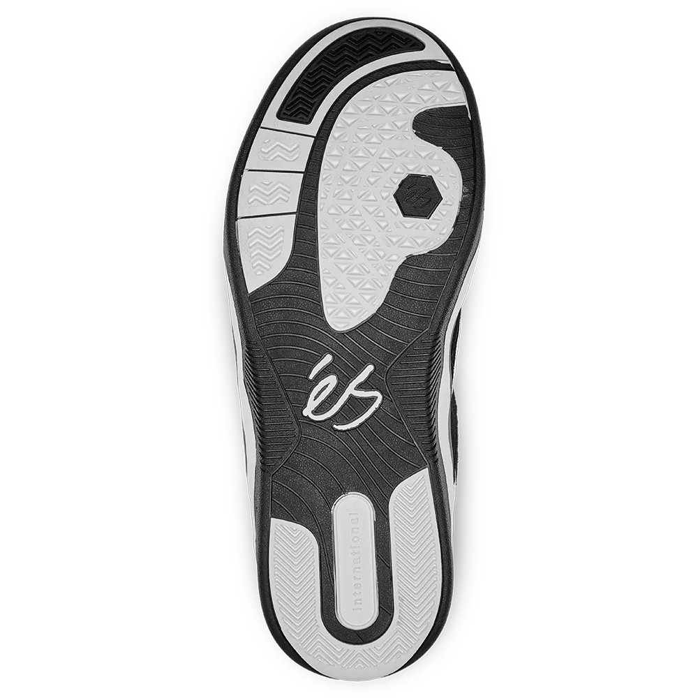 TJ Rogers x SK8MAFIA – Black Skate Shoes | éS Skateboarding eS Footwear Sneakers Skate Style OG Premium