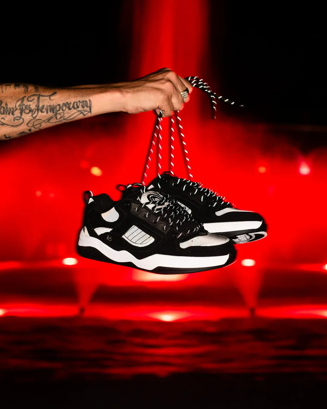 TJ Rogers x SK8MAFIA – Black Skate Shoes | éS Skateboarding eS Footwear Sneakers Skate Style OG Premium