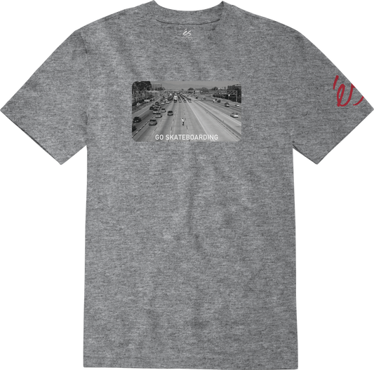 405 tee - shirts & tops - grey/heather - esskateboarding