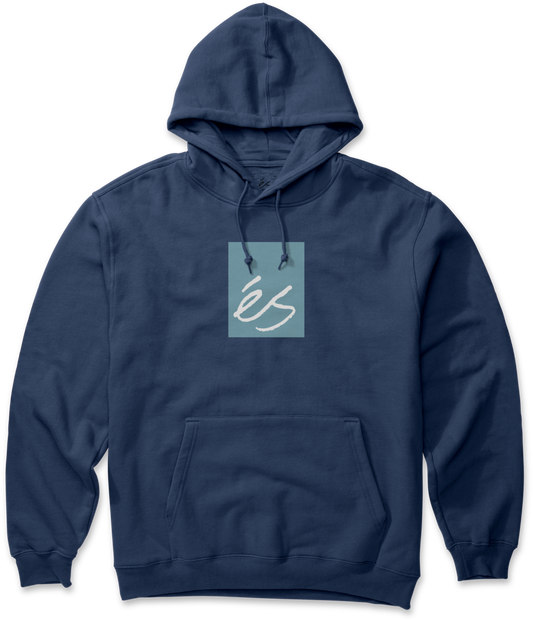 main block pullover - shirts & tops - navy/blue - esskateboarding