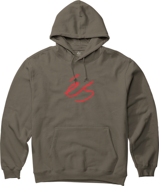 script pullover - shirts & tops - olive - esskateboarding