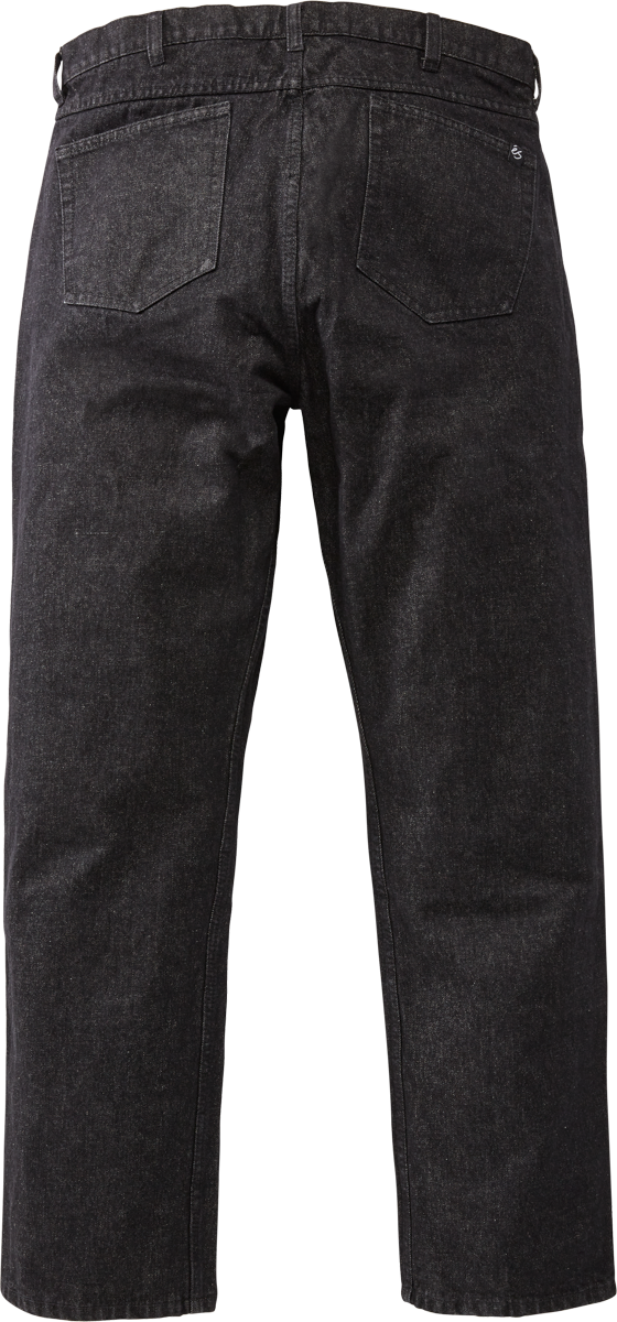 【BAON】Telling Black Washing Wide Denim Pants Baggy Denim Pant black wash - pants | éS skateboarding