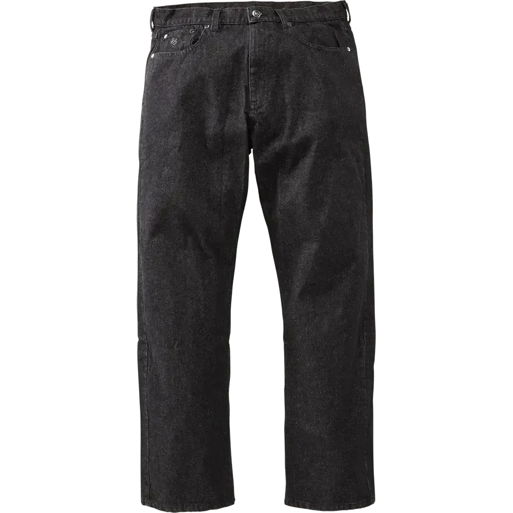 Baggy Denim Pant Black Wash Loose Fit | éS Skateboarding Denim Pants Es Footwear Sneakers Skate Style OG Premium