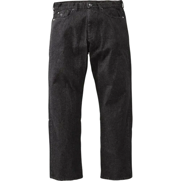 Baggy Denim Pant in Black Wash - Jeans | éS Skateboarding