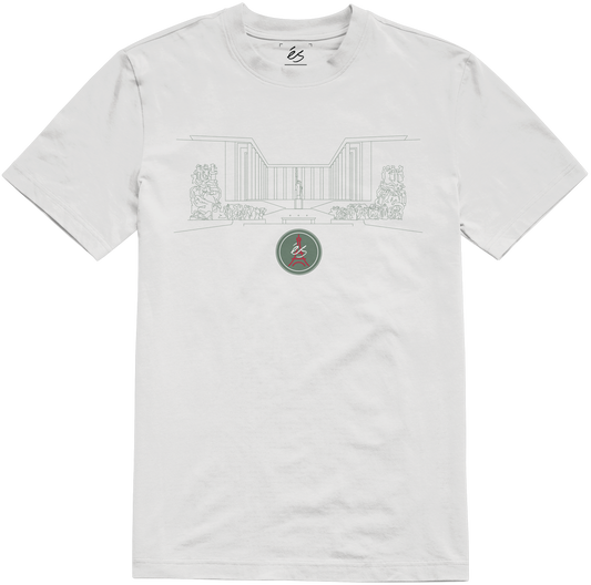 le dome tee - shirts & tops - white - esskateboarding