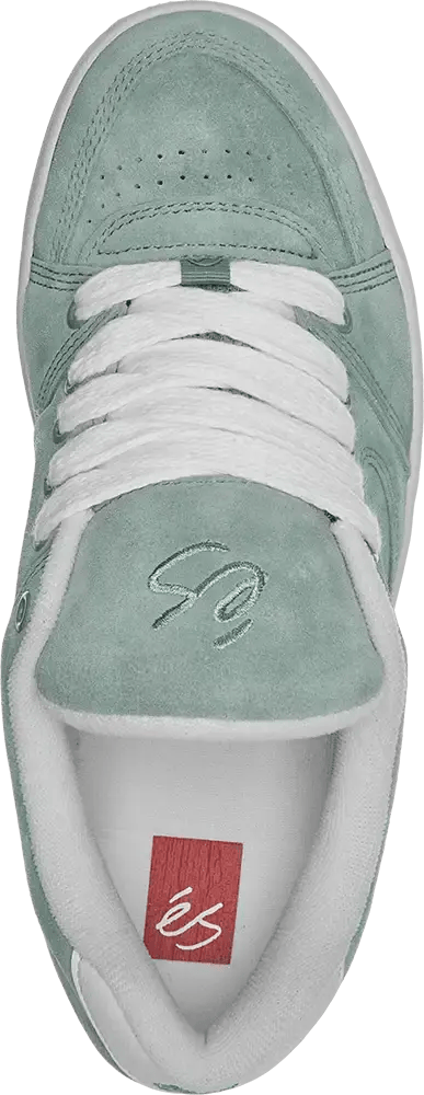Accel Skate Shoe Sage Suede | éS Skateboarding