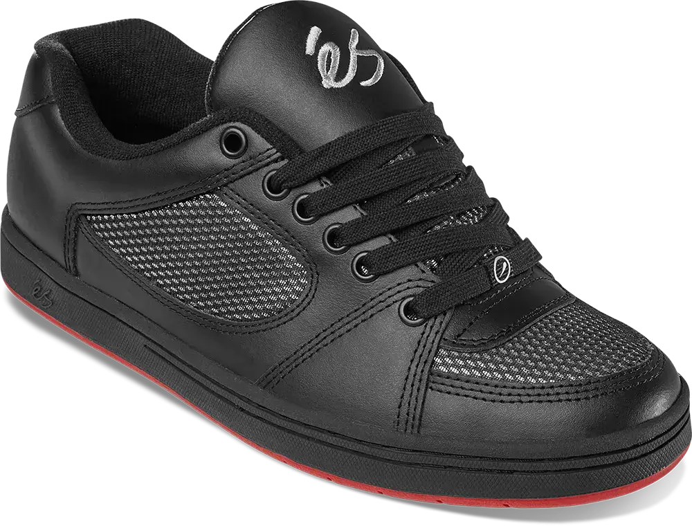 Accel black - skate shoes | éS Skateboarding