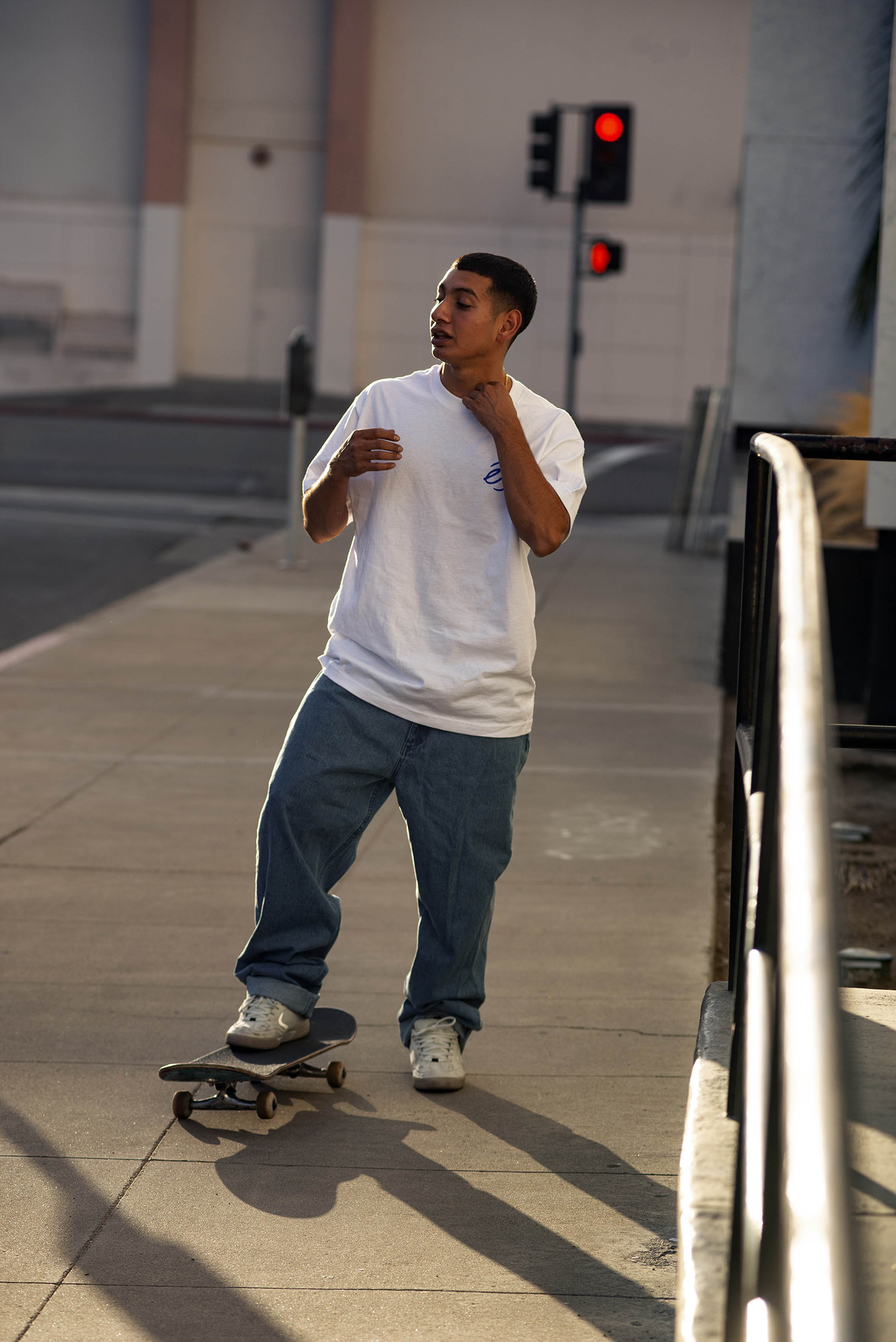 baggy denim pant - pants - black wash - esskateboarding