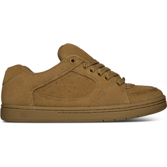 Accel Skate Shoes in Brown, Gum | éS Skateboarding eS Footwear Sneakers Skate Style OG Premium
