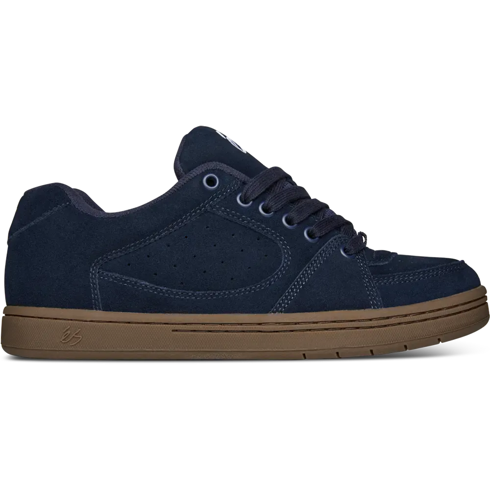 Accel Skate Shoes in Navy, Gum | éS Skateboarding eS Footwear Sneakers Skate Style OG Premium
