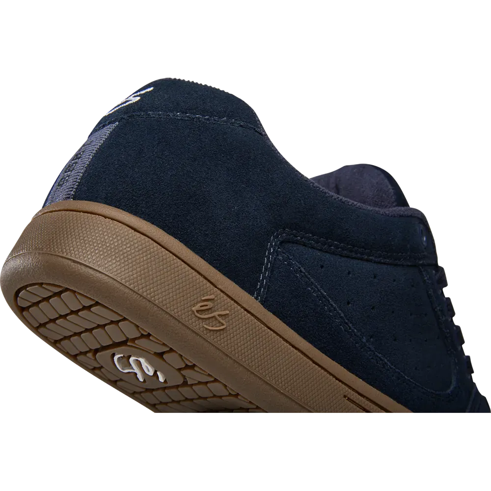 Accel Skate Shoes in Navy, Gum | éS Skateboarding eS Footwear Sneakers Skate Style OG Premium