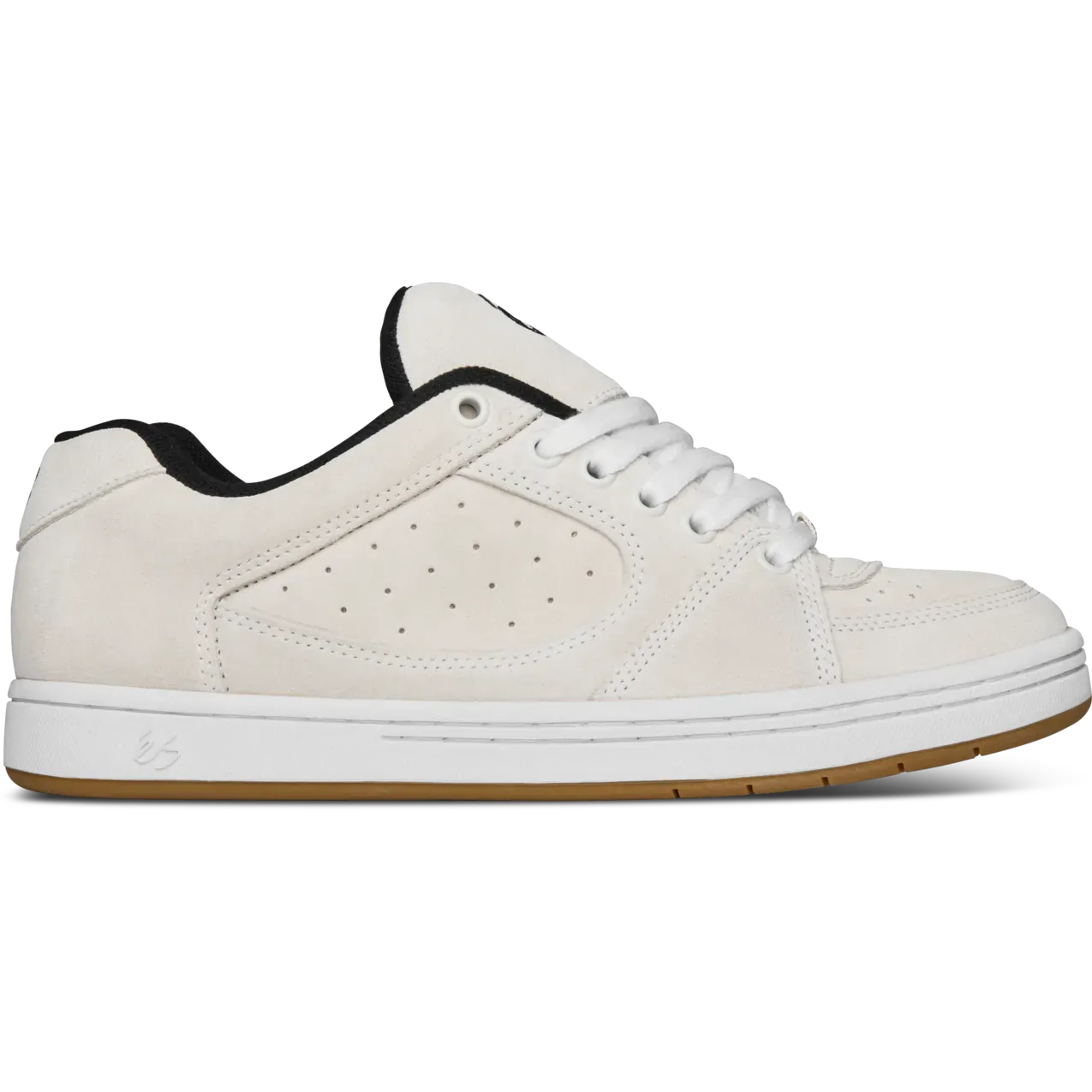 Accel Skate Shoes in White, Black | éS Skateboarding eS Footwear Sneakers Skate Style OG Premium