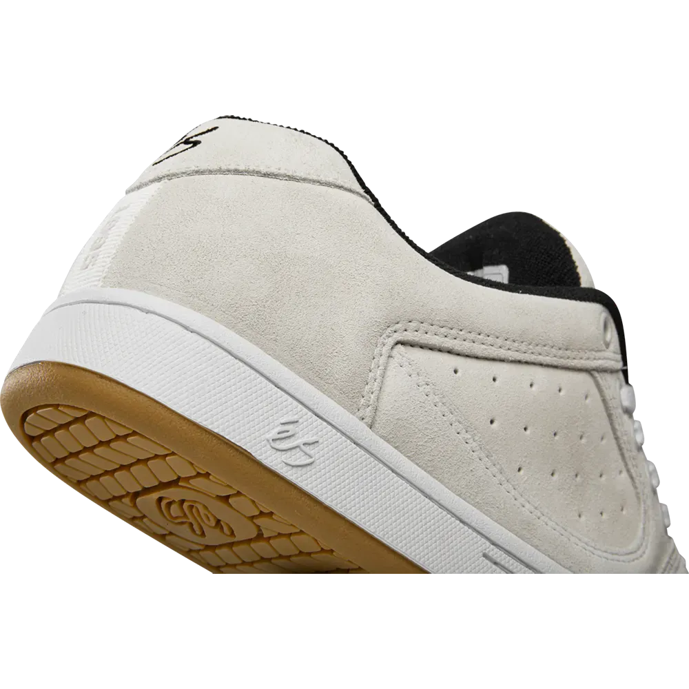 Accel Skate Shoes in White, Black | éS Skateboarding eS Footwear Sneakers Skate Style OG Premium