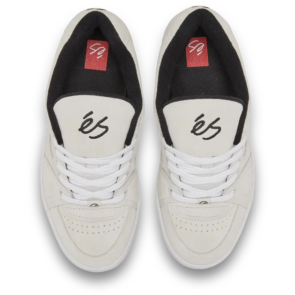 Accel Skate Shoes in White, Black | éS Skateboarding eS Footwear Sneakers Skate Style OG Premium