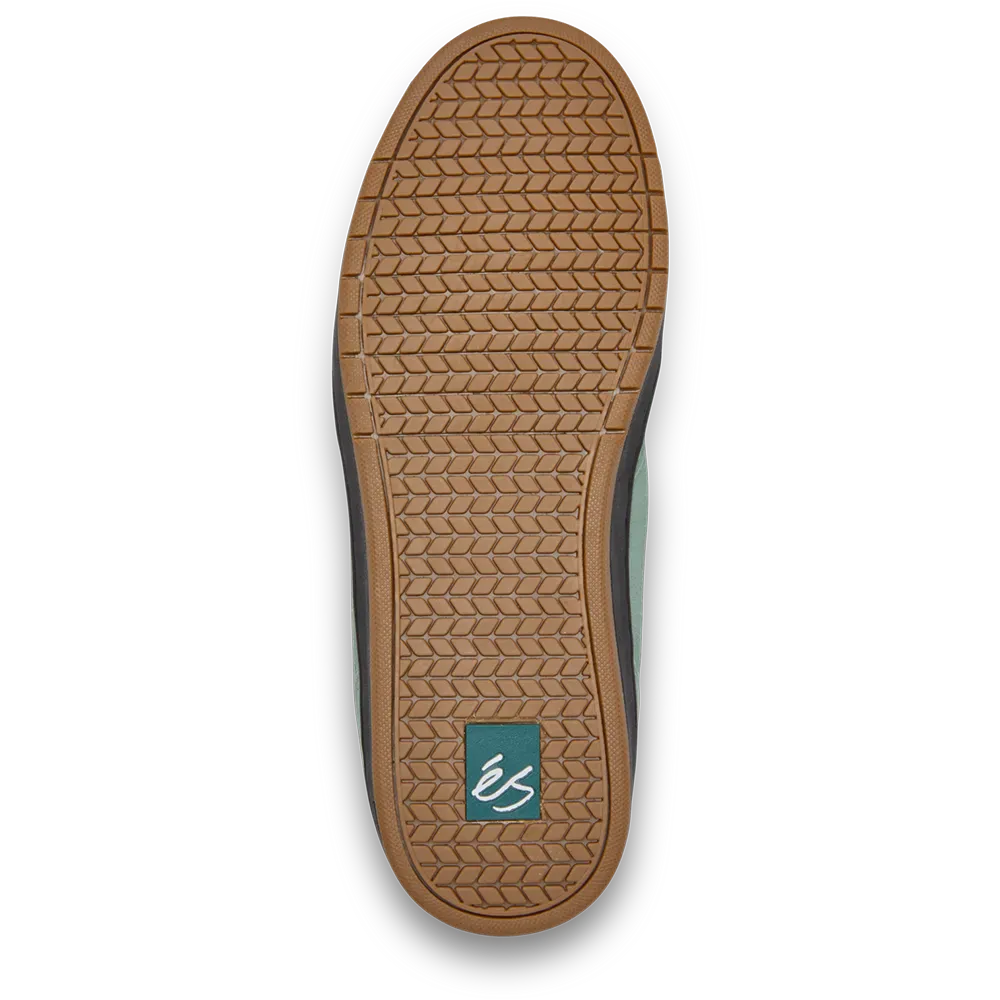 Accel Slim  Skate Shoes in Green, Black | éS Skateboarding eS Footwear Sneakers Skate Style OG Premium