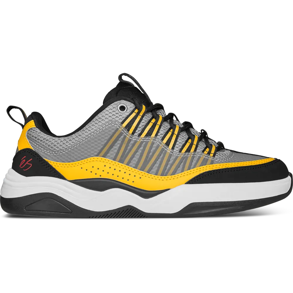 Imprint skate shoes in Black and Yellow | éS Skateboarding eS Footwear Sneakers Skate Style OG Premium