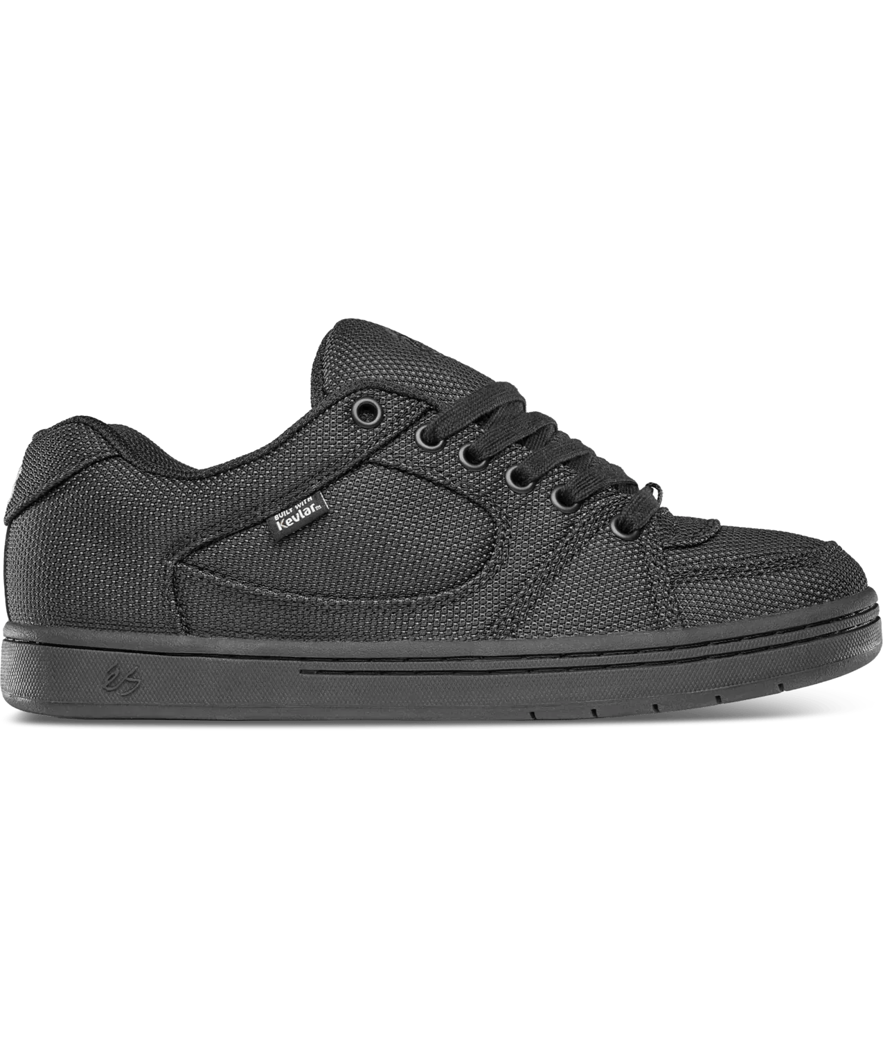 Accel X Kevlar Black – Skate Shoe | éS Skateboarding Low-Top Shoe eS Footwear Sneakers Skate Style OG Premium
