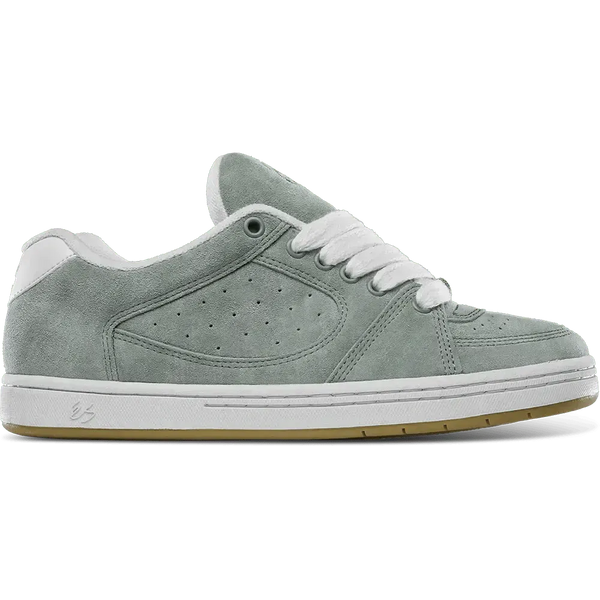 Accel Skate Shoe Sage Suede | éS Skateboarding