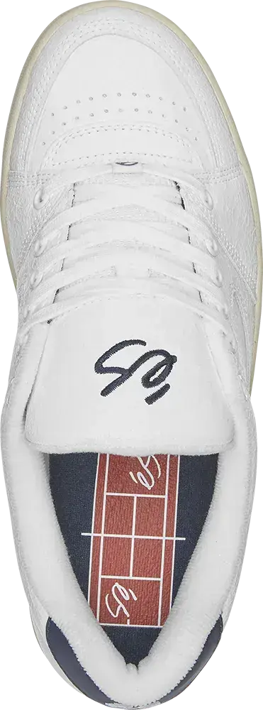 Accel White/Tan – Low-Top Skate Shoe | éS Skateboarding