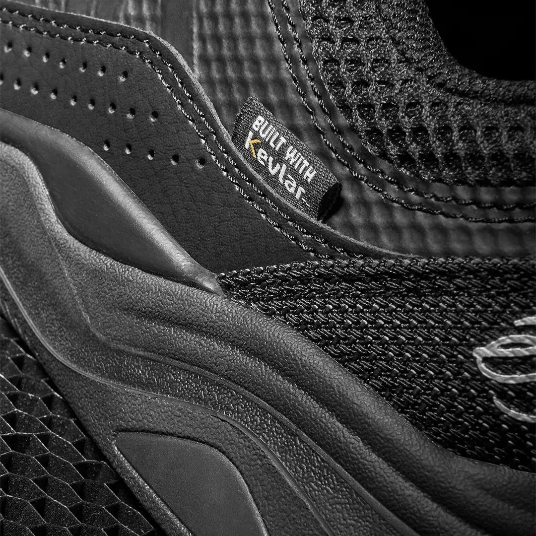 Imprint X Kevlar Black Skate Shoe | éS Skateboarding Low-Top Shoe Es Footwear Sneakers Skate Style OG Premium