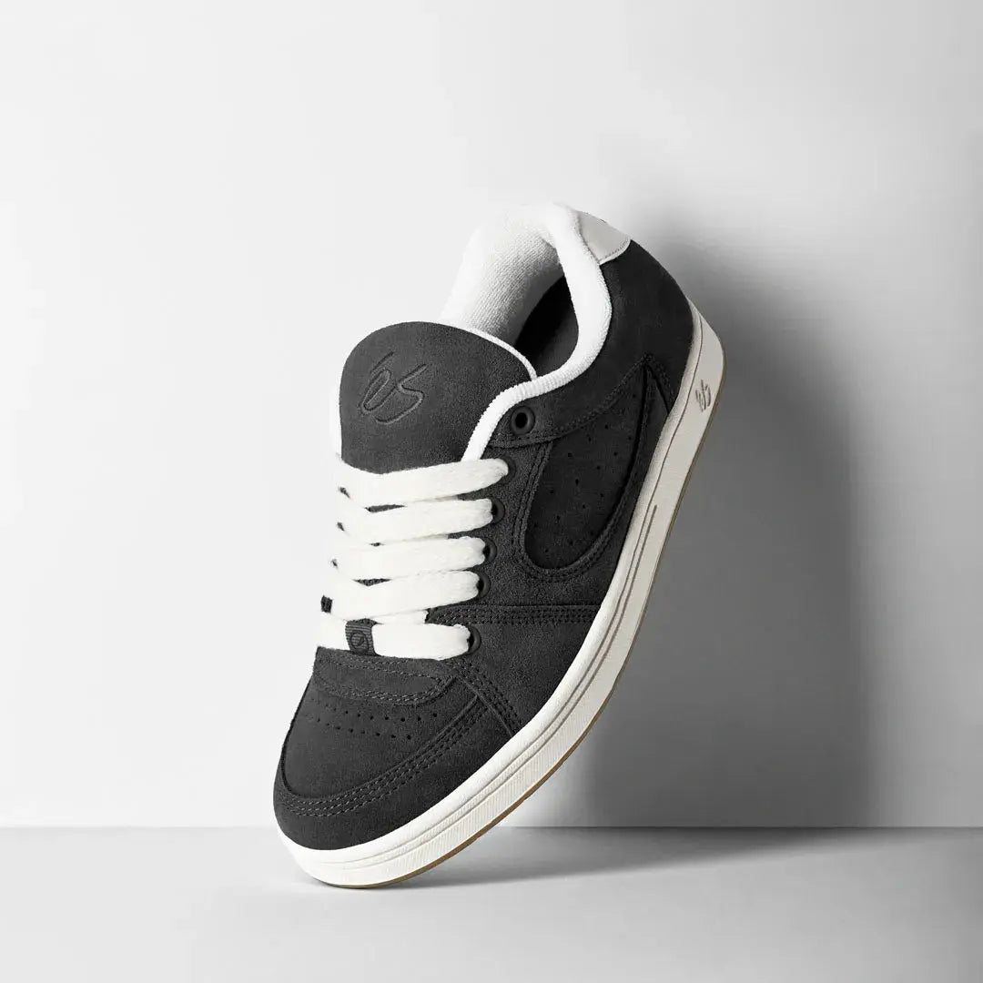 Accel Black/White – Low-Top Men's Shoe | éS Skateboarding Low-Top Shoe Es Footwear Sneakers Skate Style OG Premium