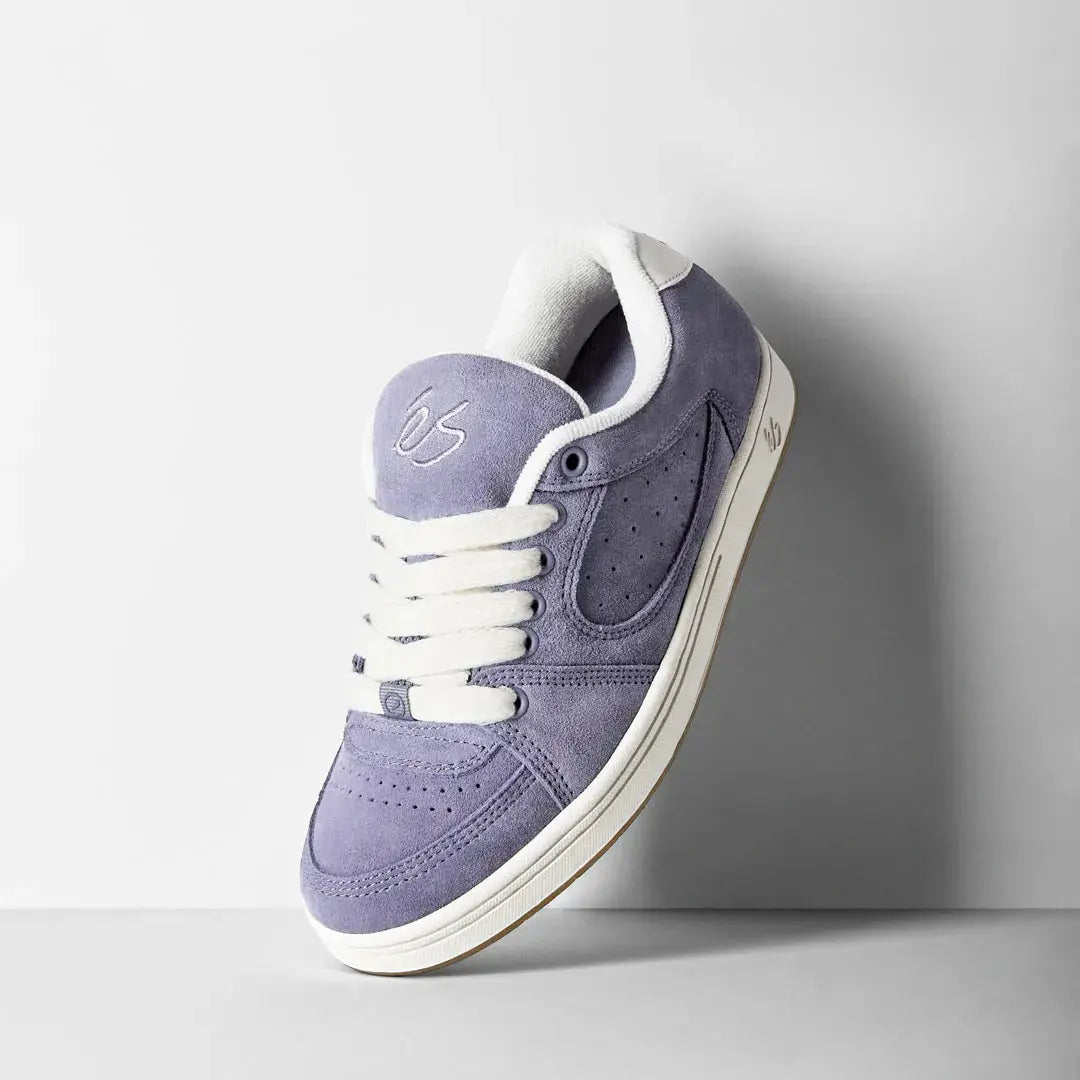 Accel Lavendar – Low-Top Skate Shoe | éS Skateboarding Low-Top Shoe Es Footwear Sneakers Skate Style OG Premium