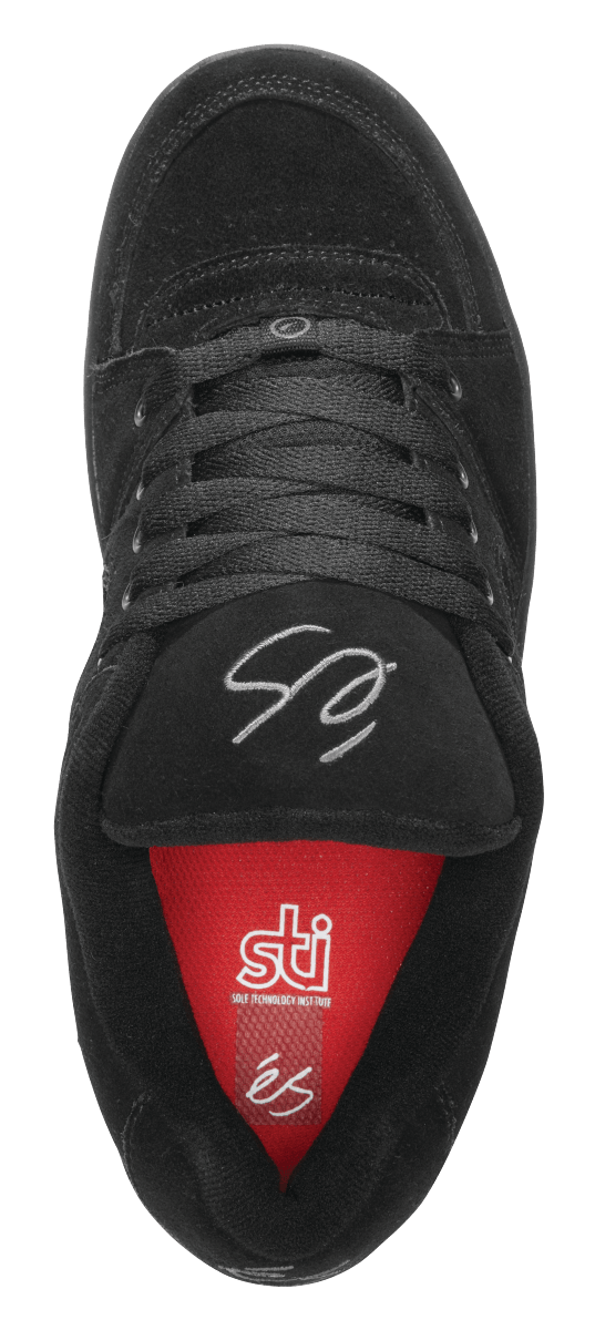 Accel OG Skate Shoe Black Suede Classic | éS skateboarding – éS